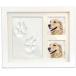  memorial собака кошка пара через штамп фоторамка отпечаток руки отпечаток ноги лапа комплект ( белый )