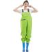  женский забродный полукомбинезон грудь высокий забродный полукомбинезон женский туловище имеется сапоги симпатичный модный плечо ремень ( lime зеленый, 23.5cm)