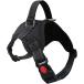  собака для Harness маленький размер собака средний собака собака для шлейка ошейник .. обивка предотвращение размер регулировка возможность вечер отражающий материал выпадение нет "дышит" простой установка и снятие ( черный, S)