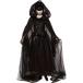 костюмированная игра манто чёрный Halloween вечеринка костюм .... женщина костюм с капюшоном . взрослый . бог ( черный, Free Size)