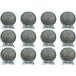 медаль кейс монета Capsule дисплей пластик памятная монета подушка имеется 40mm 10 шт ( прозрачный )
