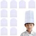  кок шляпа детский одноразовый shef шляпа Kids кок san кулинария .. родители . Event кулинария body .. еда ( белый большой 10 листов )
