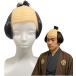  samurai парик парик .. костюмированная игра облупленное место katsula..... японский костюм костюмная одежда Halloween маскарадный костюм новый год .( чёрный, свободный размер )