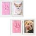 es сеть домашнее животное младенец memorial фоторамка фоторамка ширина 23cm высота 15cm отпечаток руки пара type глина имеется ( розовый 2)