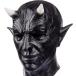  костюмированная игра маска головной убор демон Halloween ужасы Uni -k маскарадный костюм party .. маска поверхность белый ( черный )