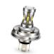 Ruiandsion R2 P45T LED Motorcycle Headlight Bulb White H5 10-30V Super Bright 3020 24SMD Chipsets LED Bulb with Projector for Motorbike Headlamp