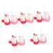 BESPORTBLE 10 Pairs Mini Boxing Gloves Boxing Gloves Souvenir Miniature Boxing Gloves Christmas Hanging Decoration Boxing Party Favors Boxing Gloves O