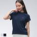 �|�������t���[���� ���f�B�[�X T�V���c ���� POLO RALPH LAUREN ���S �����|�C���g �N���[�l�b�N �R�b�g�� �J�b�g�\�[ RLL211B14605 �u�����h