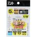 ダイワ クリスティア 快適 ワカサギ 仕掛け SS 速攻 赤留 マルチ 5本針 (ケイムラ金＋赤留)