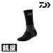  Daiwa 3D Hold dry носки DS-6025R(. круг ) черный свободный 