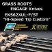 饹롼 󥲡 ʥ EKS62XUL-F/ST Hi-Speed Tip Custom / GRASS ROOTS ENGAGE Knives