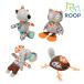 [ ограниченное количество ] собака игрушка мягкая игрушка ROOP FRIENDY Naturenei коричневый 