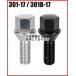 KYO-EI(���i�Y��) Lug Bolt 60�� 17HEX M12�~P1.5 28mm 1pc �u���b�N 301B-17