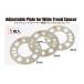 KYO-EI(���i�Y��) WIDE TREAD SPACER �A�W���X�^�u���v���[�g 3mm 1pc WP03