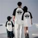  родители . родители . пара look пара t рубашка пара look t рубашка пара Panda симпатичный простой летняя одежда родители .ko-te младенец короткий рукав ko-te