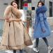  женский меховое пальто с хлопком пальто боа пальто Mod's Coat внешний жакет искусственный мех длинное пальто .... с капюшоном . зима теплый защищающий от холода 