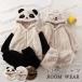 пижама салон одежда Panda заяц медведь животное коралл флис осень-зима верх и низ в комплекте ребенок девочка мужчина baby теплый длинный рукав .... нежный часть магазин надеты 
