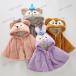  медведь манто Duffy пальто Kids костюм мульт-героя с капюшоном . костюм костюмированная игра маскарадный костюм Halloween Рождество 80 90 100 110 120130CM