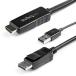 StarTech.com HDMI - DisplayPort変換ケーブル 2m USBバスパワー対応 4K/30Hz HDMIからDipl