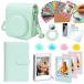 [instax mini12 для ] Cheki альбом кейс Cheki держатель др. аксессуары 8 позиций комплект [ mint green ]