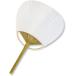  веер "uchiwa" бамбук производства flat рисунок одноцветный construction для [10 шт. комплект ]