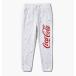 (ɥץ饤) Diamond SUPPLY CO. x COCA A19DMBD057S PAINT SPLATTER SWEATPANTS WHITE