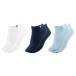Tecnifibre technni волокно LOW-CUT SOCKS X3 (WHITE,MARINE,GLACIER)set