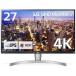 šLG ˥ ǥץ쥤 27UK650-W 27/4K/HDR10б(ɸ൱:350cd/m2)/IPS/HDMI2D