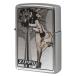 Zippo �W�b�|���C�^�[ �E�C���f�B �K�[�� Windy Girl Processing in USA Z207-119768 �v���[���g ���蕨 ���[���։�