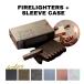 FIRELIGHTERS + SLEEVE CASE рукав кейс комплект fire - зажигалка z Match растопка уличный барбекю 