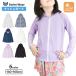  Rush Guard купальный костюм длинный рукав Kids девочка полный Zip с капюшоном UV 140cm 150cm 160cm простой school Kids Junior бассейн морская вода . плавание school лето 
