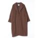 [hinari] Пальто Честерфилд SMALL Brown женский 