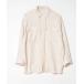 [studio CLIP] рубашка с длинным рукавом FREE бежевый женский 