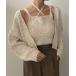 [JUNOAH] вязаный ансамбль LARGE слоновая кость женский 