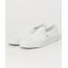[VANS] туфли без застежки 4h белый мужской 