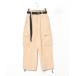 [FOLLOWIN] брюки-карго FREE бежевый женский 