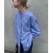 [feepur] длинный рукав туника MEDIUM голубой женский 