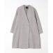 [KBF] no color пальто ONE SIZE серый женский 