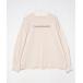 [one after another NICE CLAUP] трикотажный джемпер с длинным рукавом - бежевый женский 