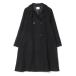 [grove] пальто с отложным воротником 02 черный женский 