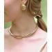 [ANOH] короткое колье FREE Gold женский 