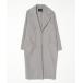 [EMODA] Пальто Честерфилд FREE серый женский 