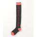  носки Logo knee high socks мужской женский 