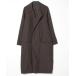 [WYM LIDNM] Пальто Честерфилд M темно-коричневый мужской 
