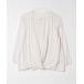 [URBAN RESEARCH DOORS] длинный рукав блуза ONE SIZE белый женский 