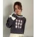  футболка тренировочный ANGEL[HELLO KITTY] ENCYCLOPEDIA FRILL SWEAT женский 