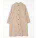 [studio CLIP] пальто с отложным воротником M бежевый женский 