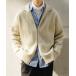 [epnok] вязаный кардиган MEDIUM слоновая кость мужской 