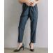 [MARECHAL TERRE] легкий брюки 3 темно-синий женский 