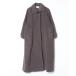 [FRAY I.D] пальто с отложным воротником 0 мокка женский 